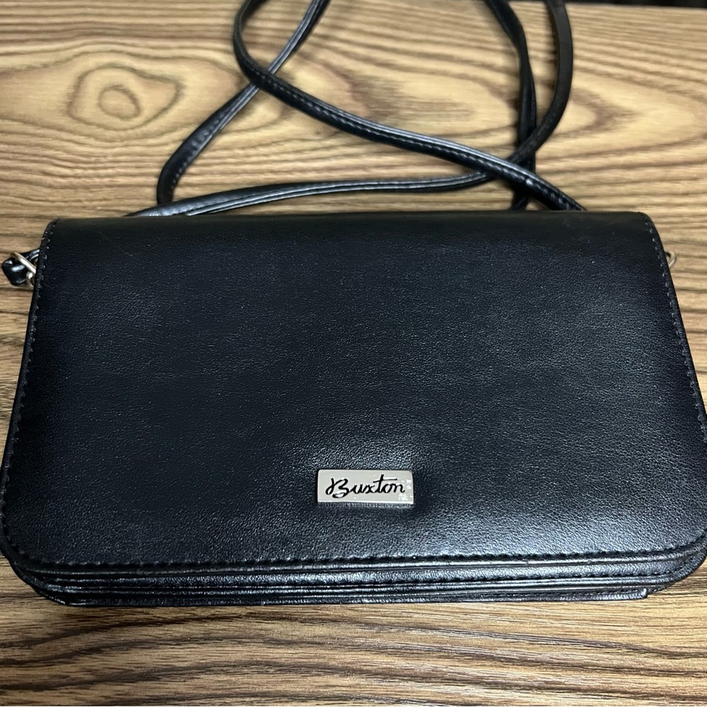 Buxton Black Women's Crossbody Bag